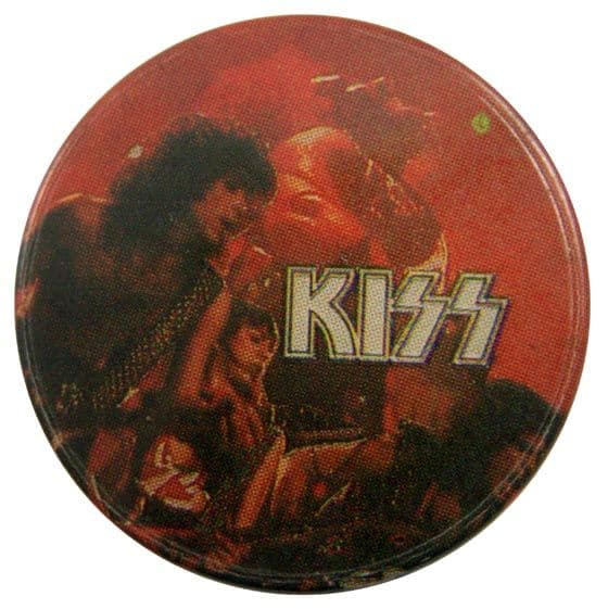Kiss - 'Stage Collage' Button Badge
