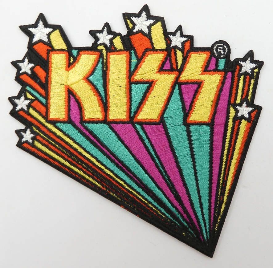 Kiss - 'Star Burst Logo' Embroidered Patch