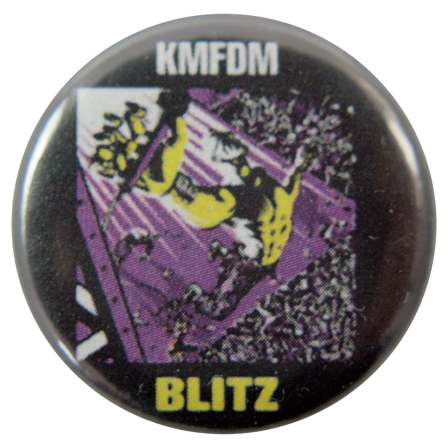 KMFDM - 'Blitz' Button Badge
