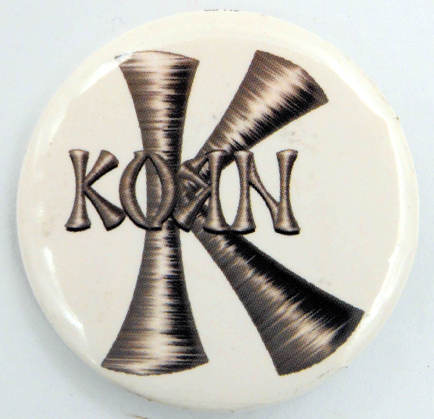 Korn - 'K Logo' Large Button Badge