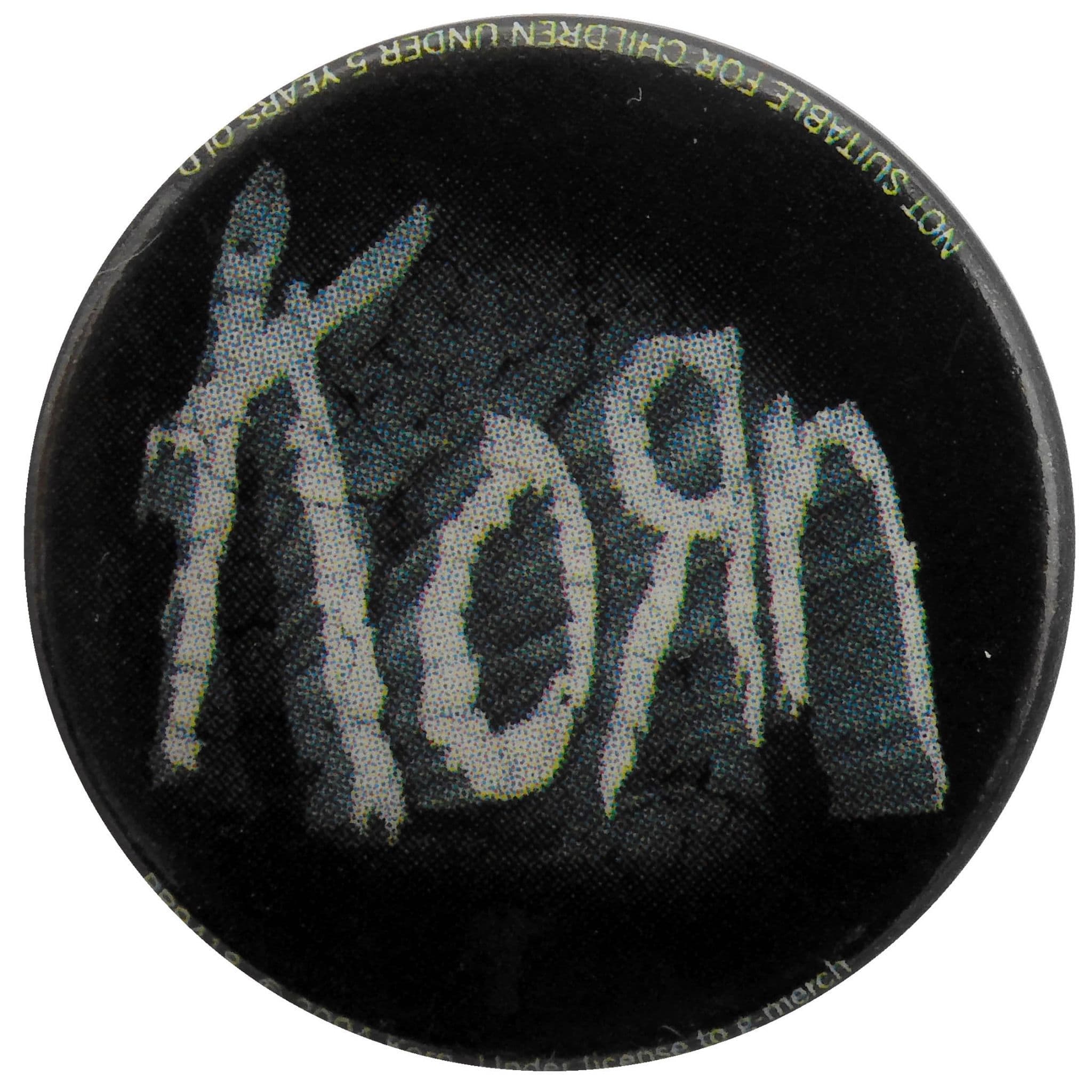 Korn - 'Stone Logo' Button Badge