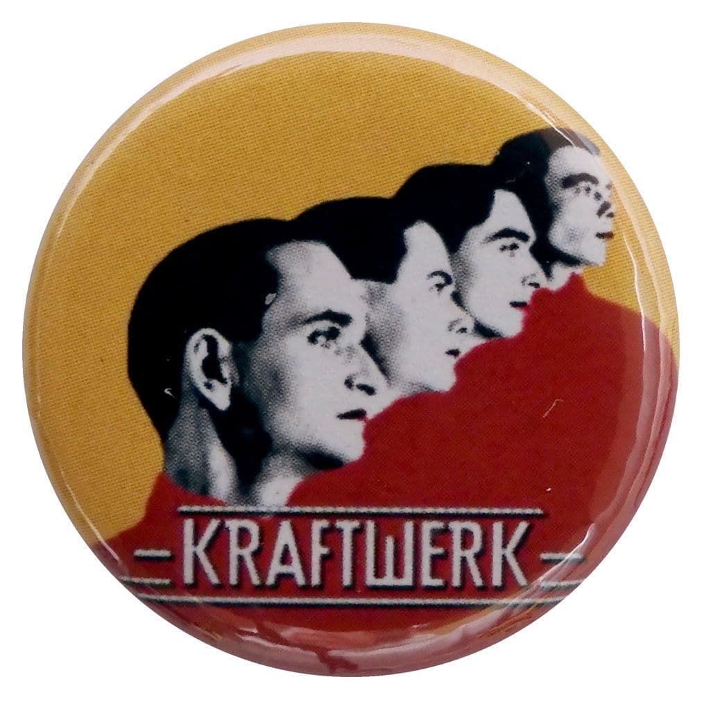 Kraftwerk - 'The Man-Machine Heads' Button Badge