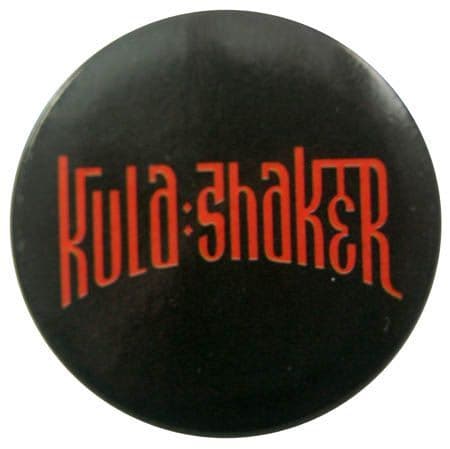 Kula Shaker - 'Logo' Button Badge