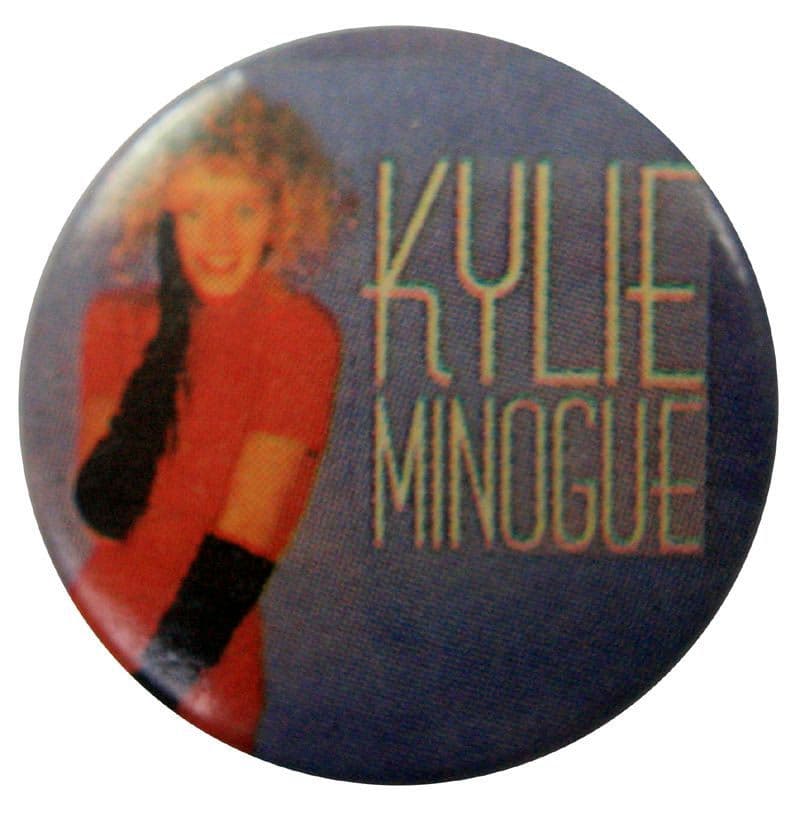 Kylie Minogue - 'Gloves' Button Badge