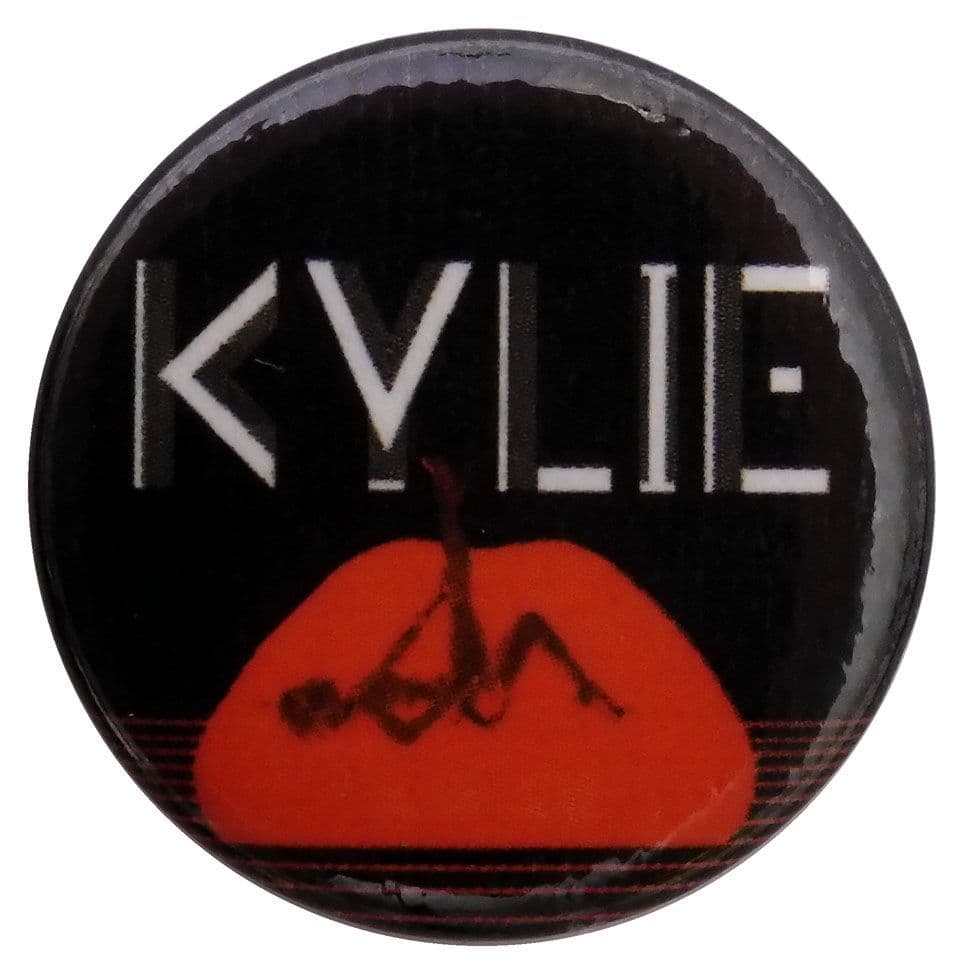 Kylie Minogue - 'Kiss Me Once Live' Button Badge