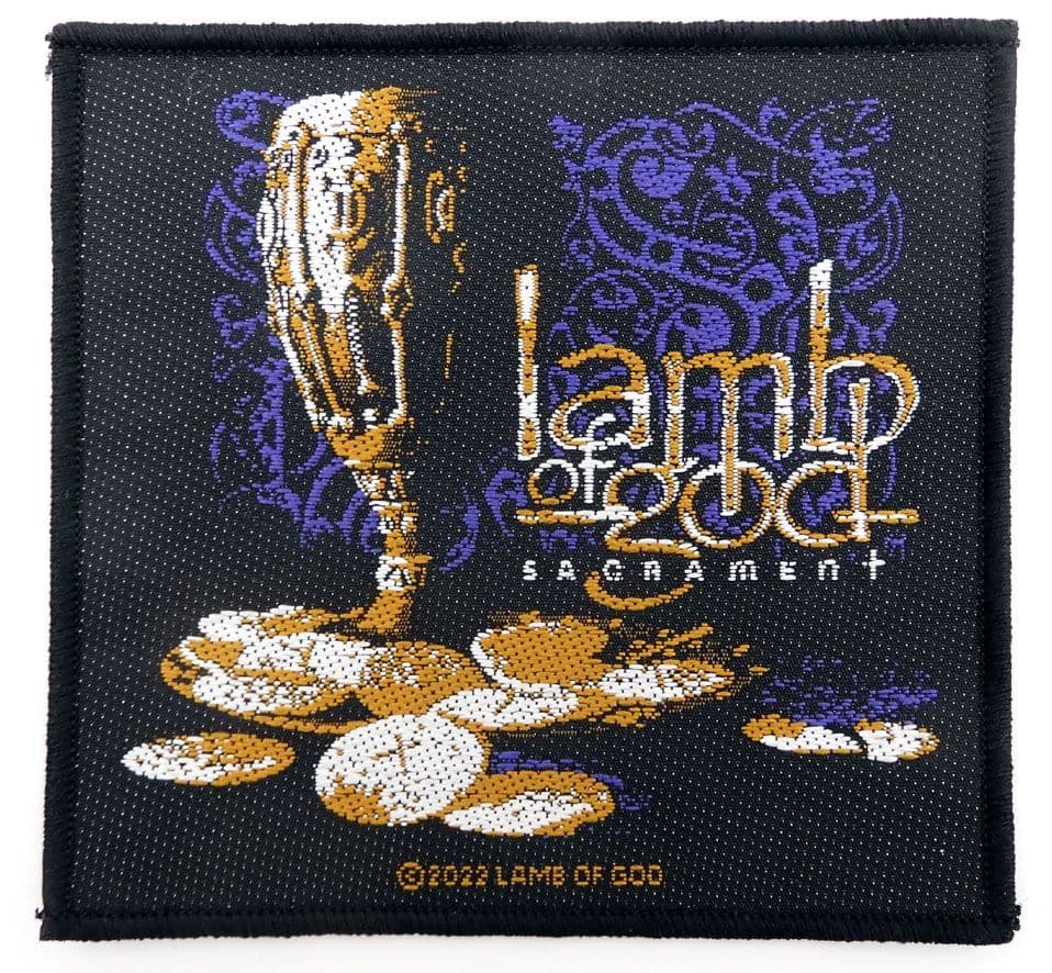 Lamb of God - 'Sacrament' Woven Patch