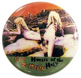 Led Zeppelin - 'Houses of the Holy' Button Badge