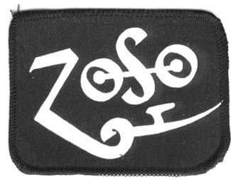 Led Zeppelin - 'Jimmy Page Zoso' Symbol Printed Patch