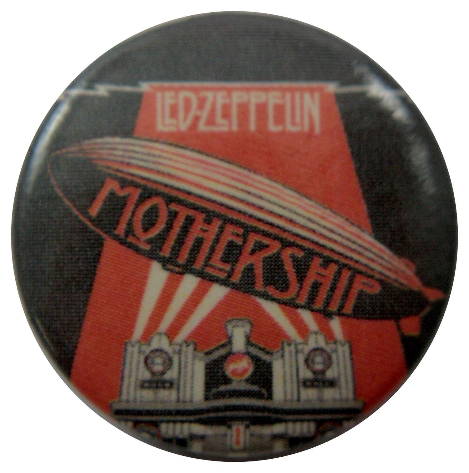 Led Zeppelin - 'Mothership' Button Badge