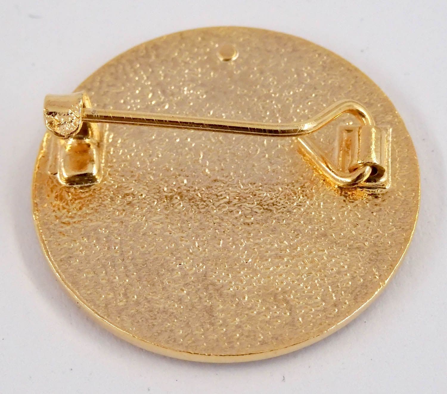 Led Zeppelin - Round Blue Enamel Badge