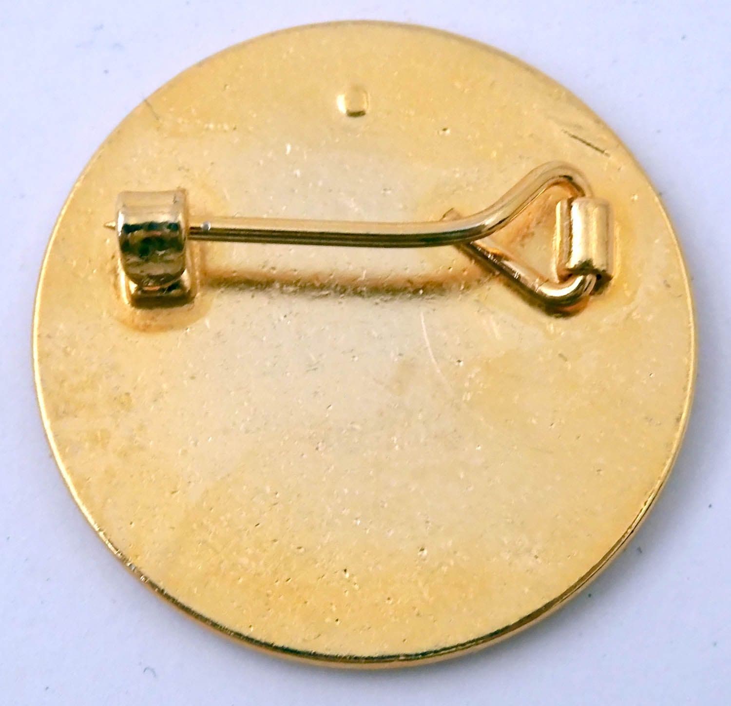 Led Zeppelin - Round Gold Enamel Badge