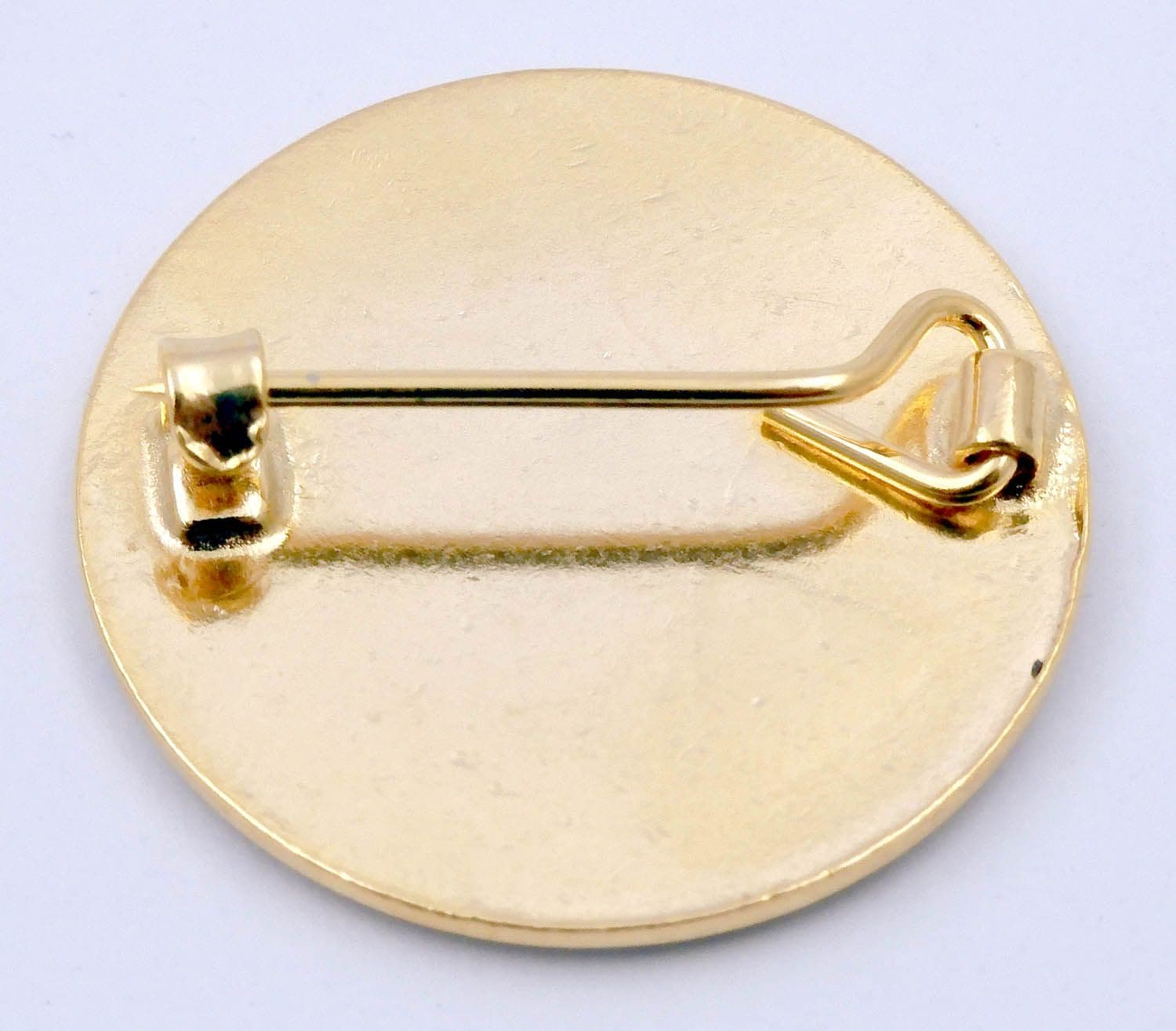 Led Zeppelin - Round White Enamel Badge