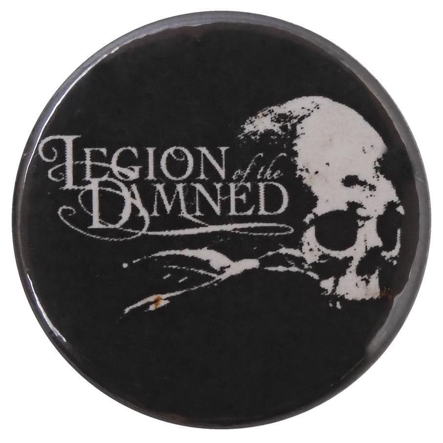 Legion of the Damned - 'Skull Logo' Button Badge