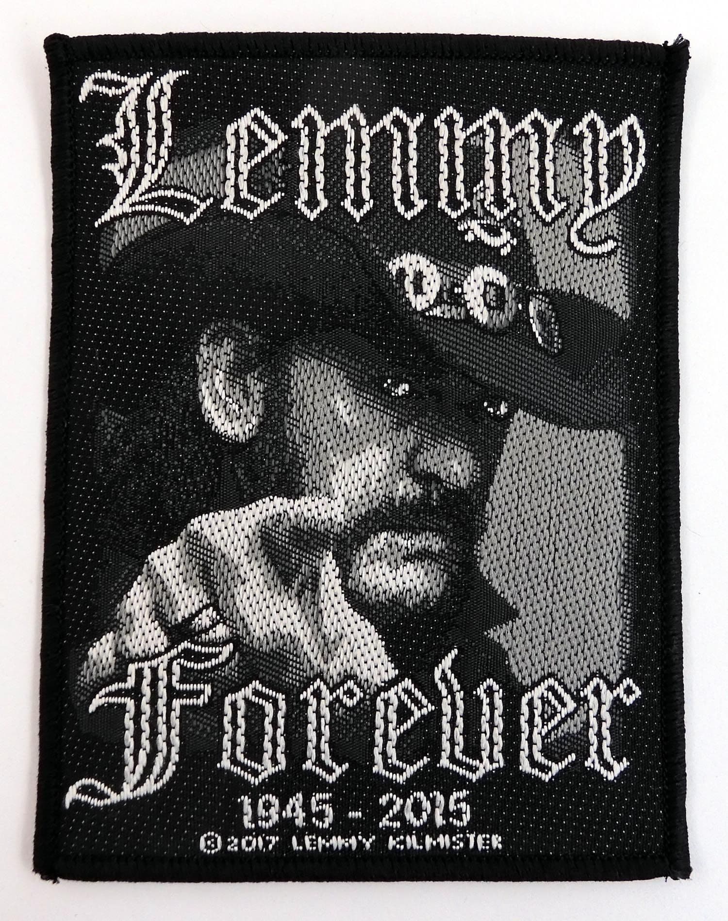 Lemmy Kilmister - 'Lemmy Forever' Woven Patch