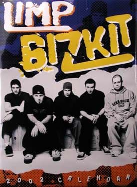 Limp Bizkit - 2002 Calendar