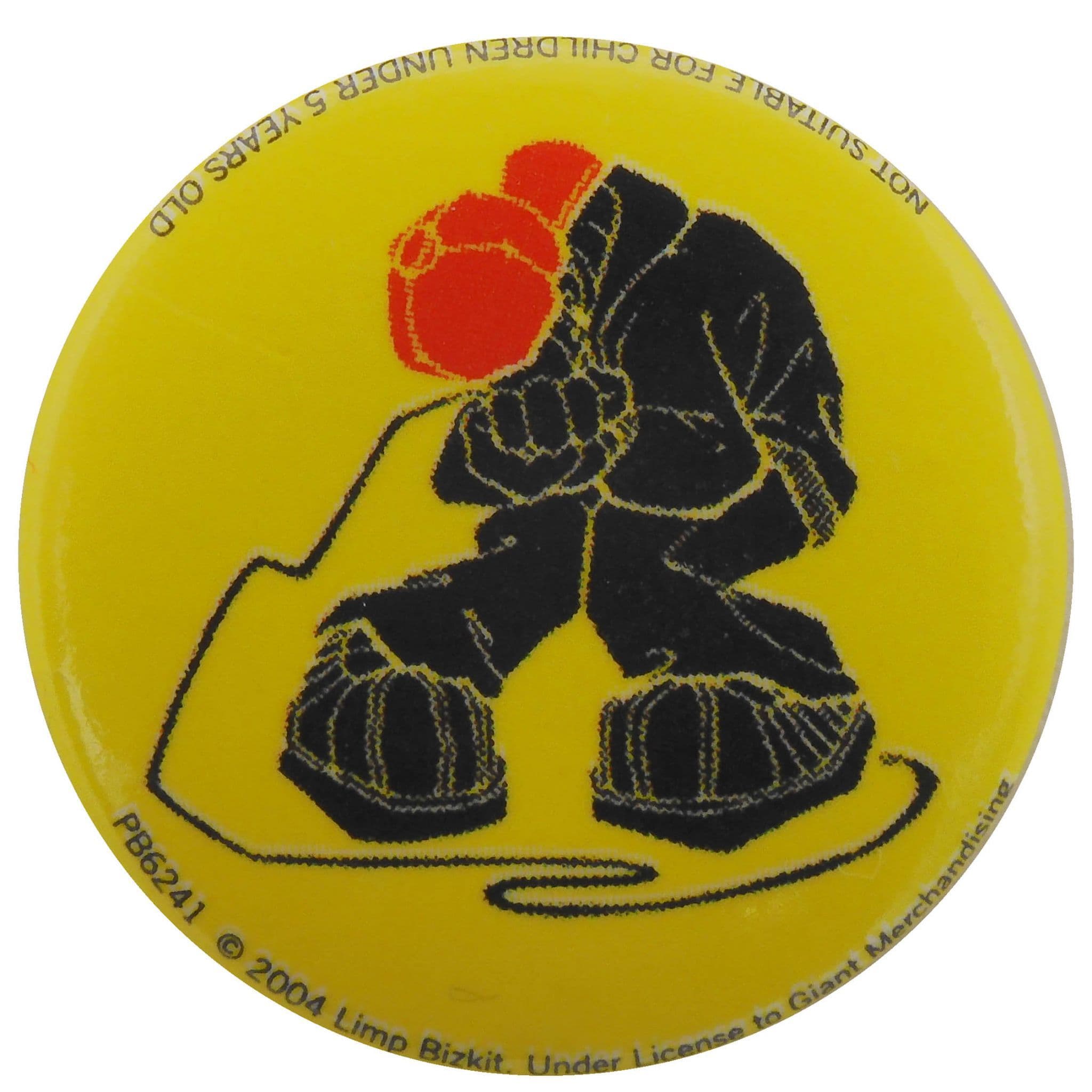 Limp Bizkit - 'Caution' Button Badge