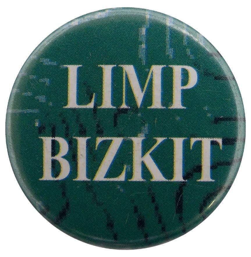 Limp Bizkit - 'Name Green' Button Badge