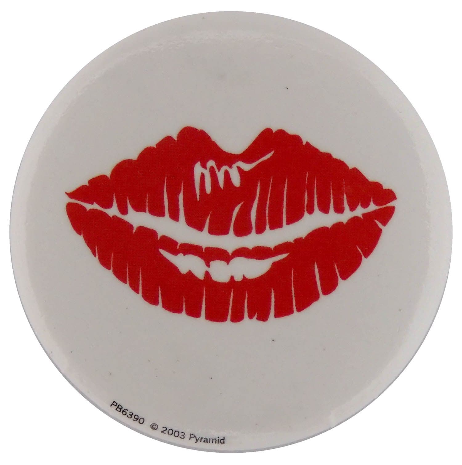 Lips - Button Badge