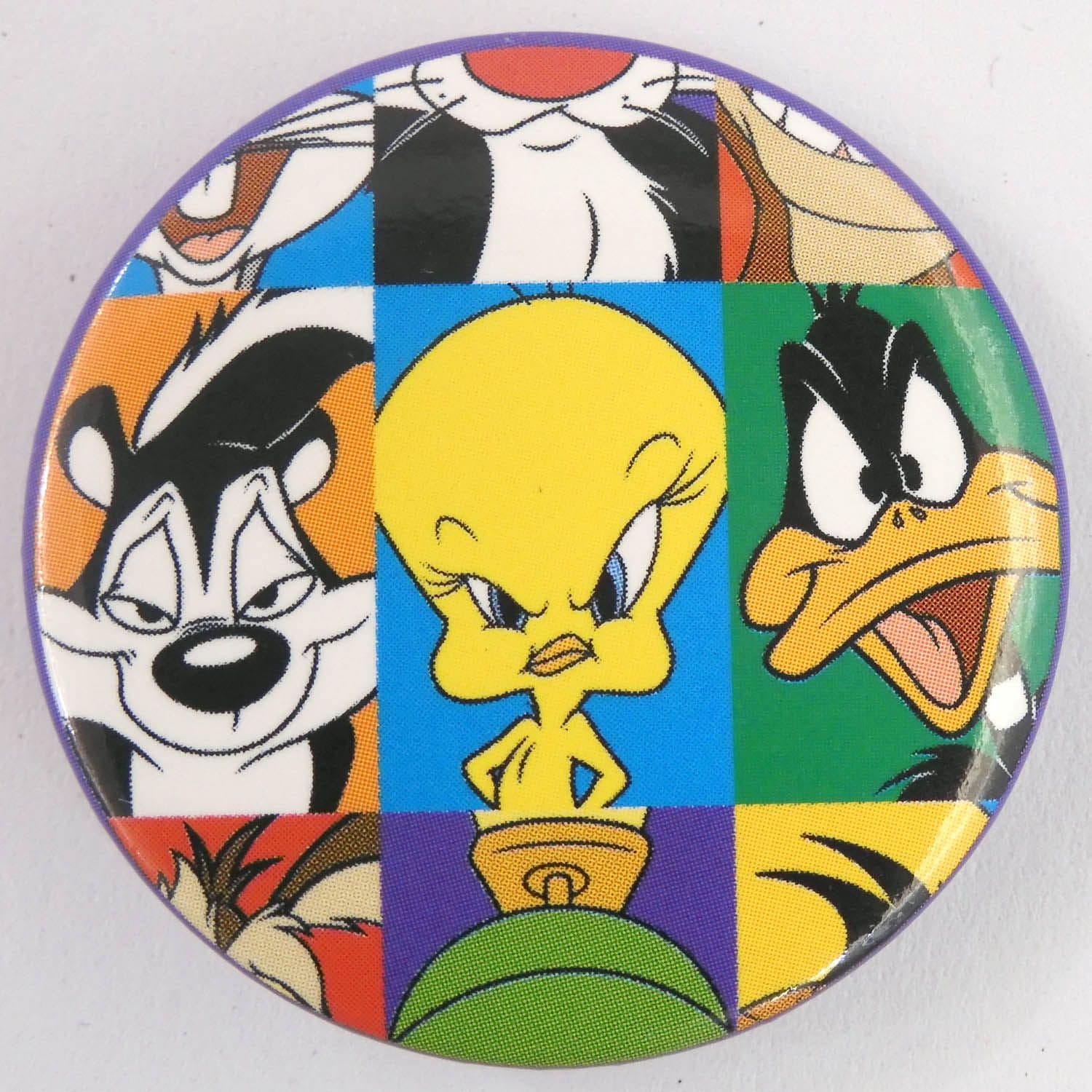 Looney Tunes - 'Collage' Large Button Badge