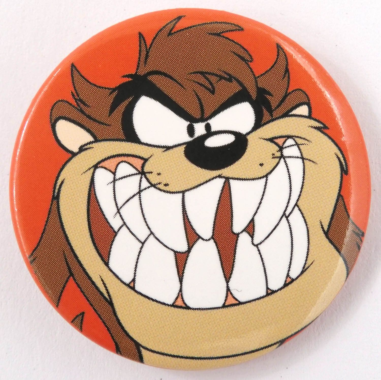 Looney Tunes - 'Taz' Large Button Badge
