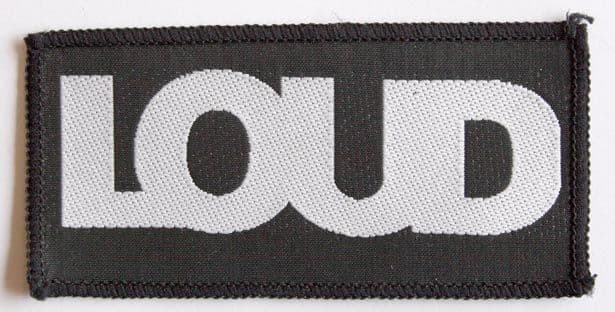 Loud - 'Logo' Woven Patch
