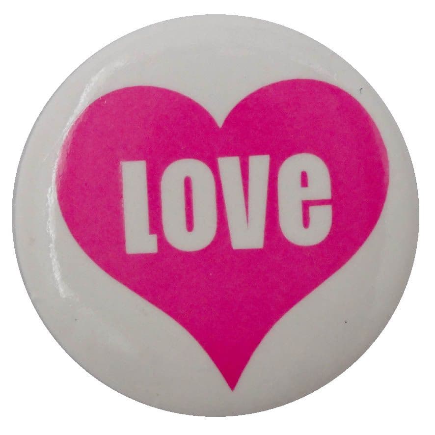 Love Heart - Button Badge