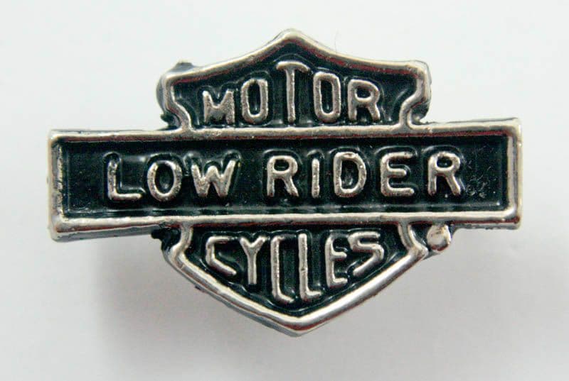 Low Rider - Cast Metal Badge