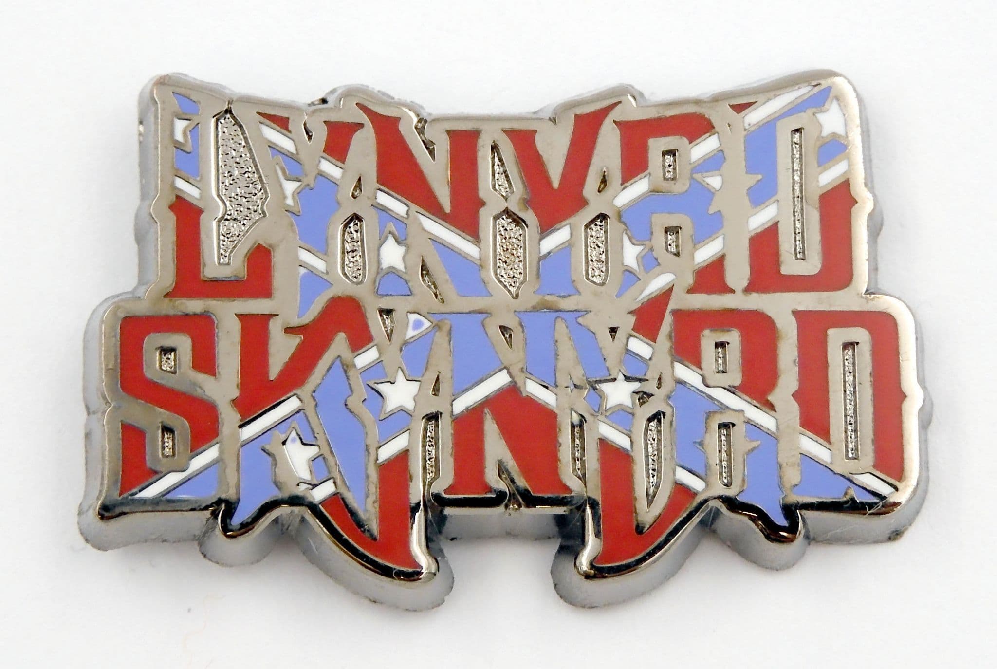 Lynyrd Skynyrd - 'Flag Logo' Enamel Lapel Badge