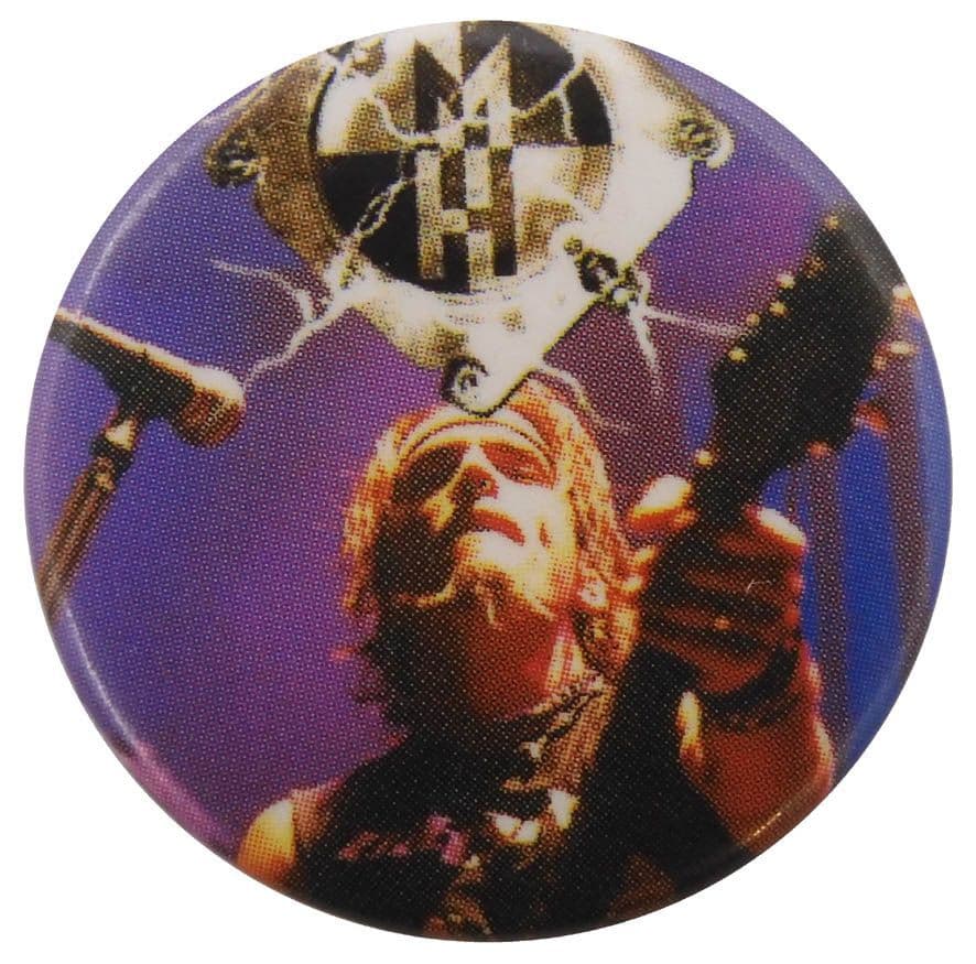 Machine Head - 'Guitarist Purple' Button Badge