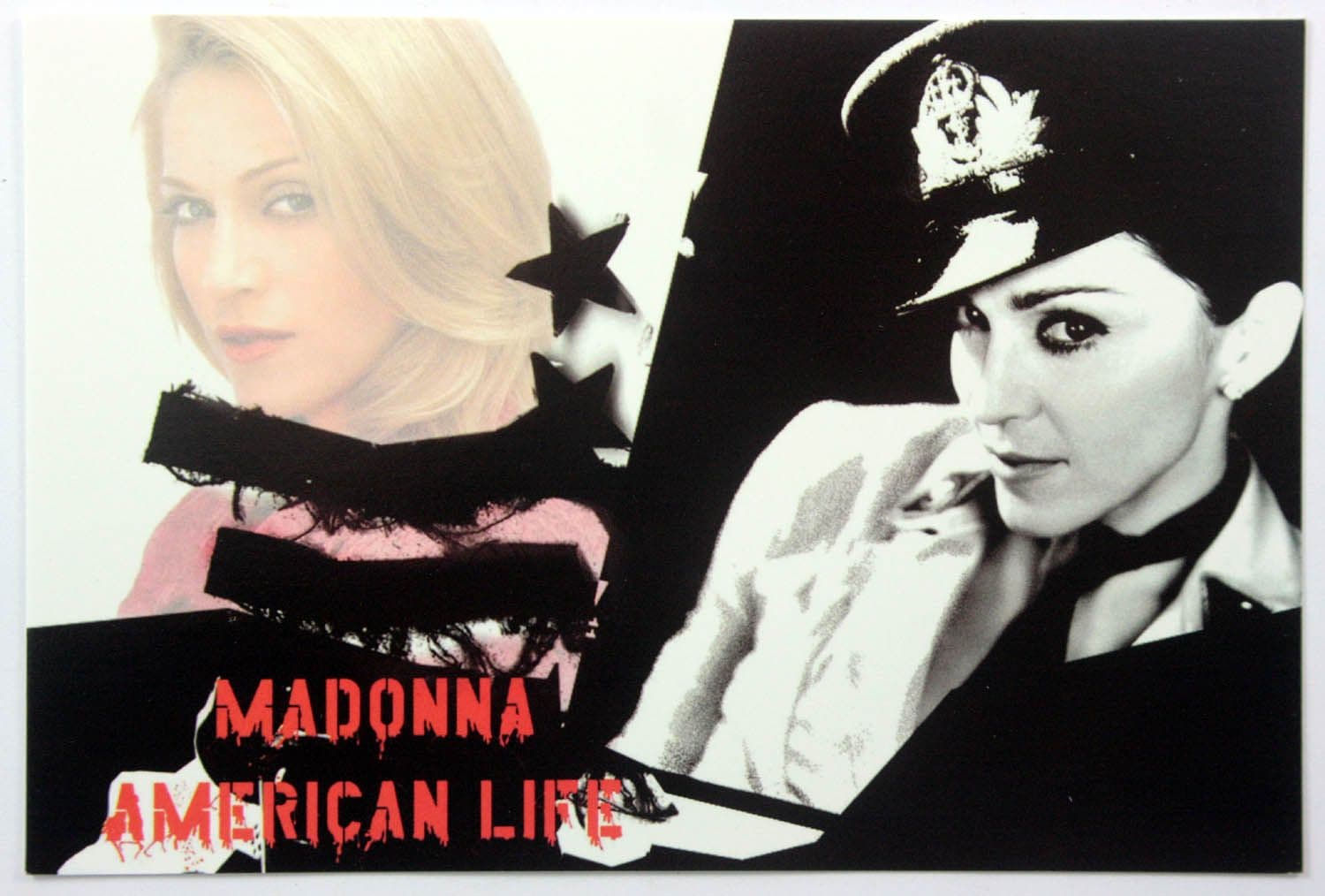 Madonna - 'American Life - Director's Cut' Postcard