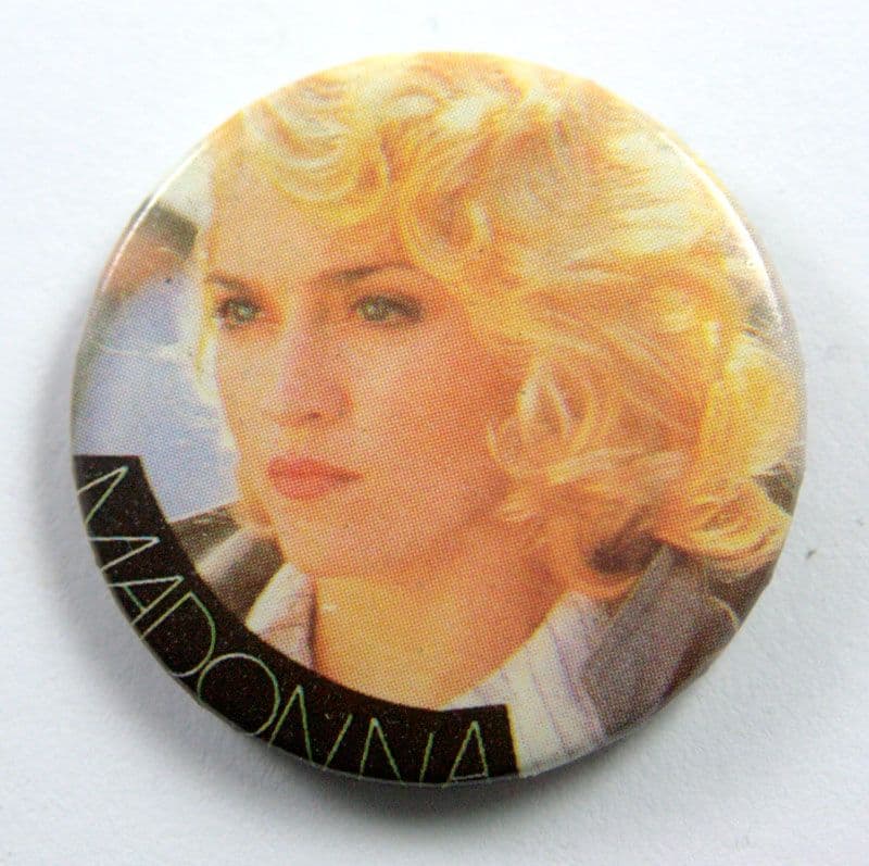 Madonna - 'Blonde Curly Hair' 32mm Badge