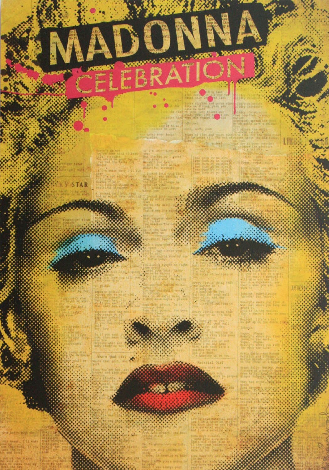 Madonna - 'Celebration' Postcard