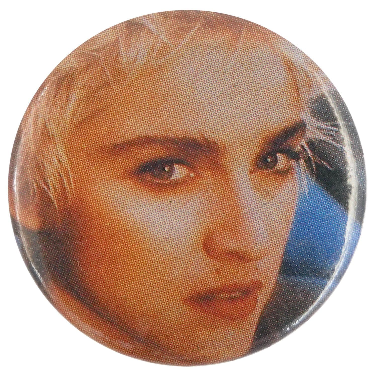 Madonna - 'Close-up Blue' Button Badge