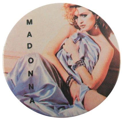Madonna - 'Silk Sheet' 32mm Badge