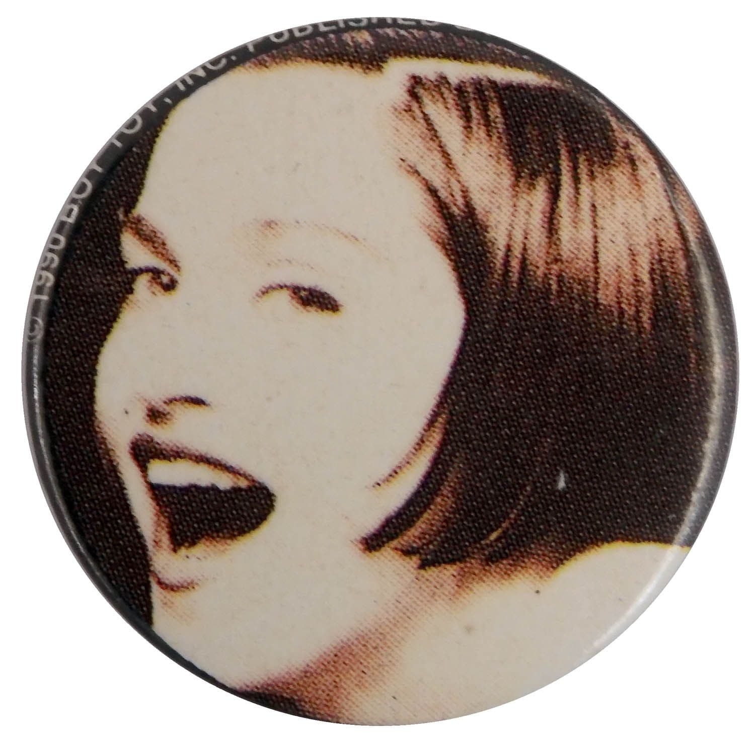 Madonna - 'Straight Hair' Button Badge