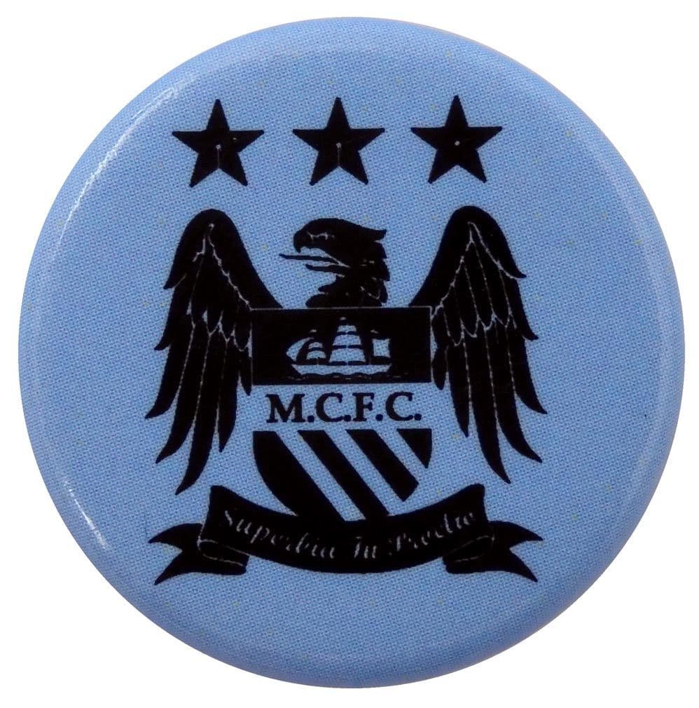 Manchester City F.C. - 'Crest' Button Badge