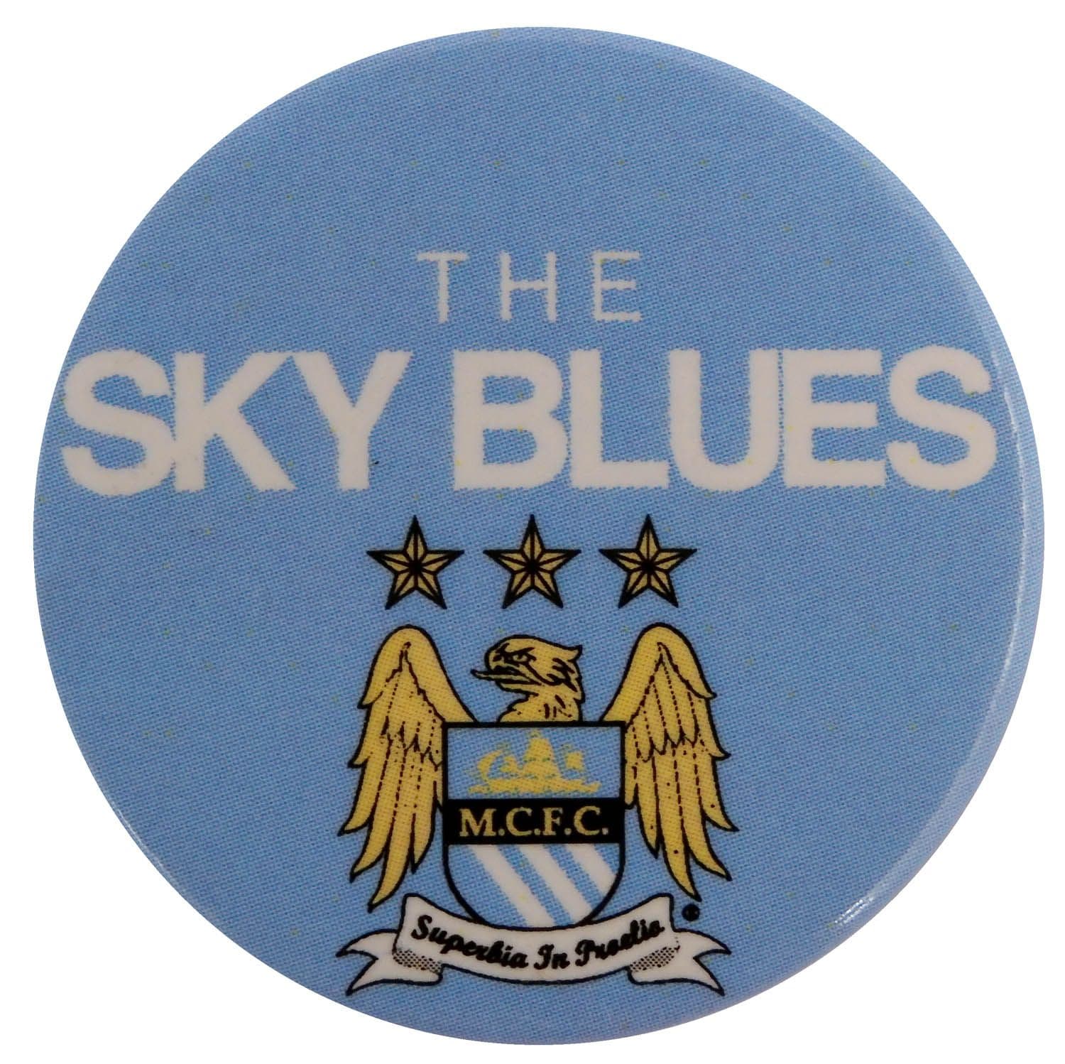 Manchester City - 'The Sky Blues' 32mm Button Badge