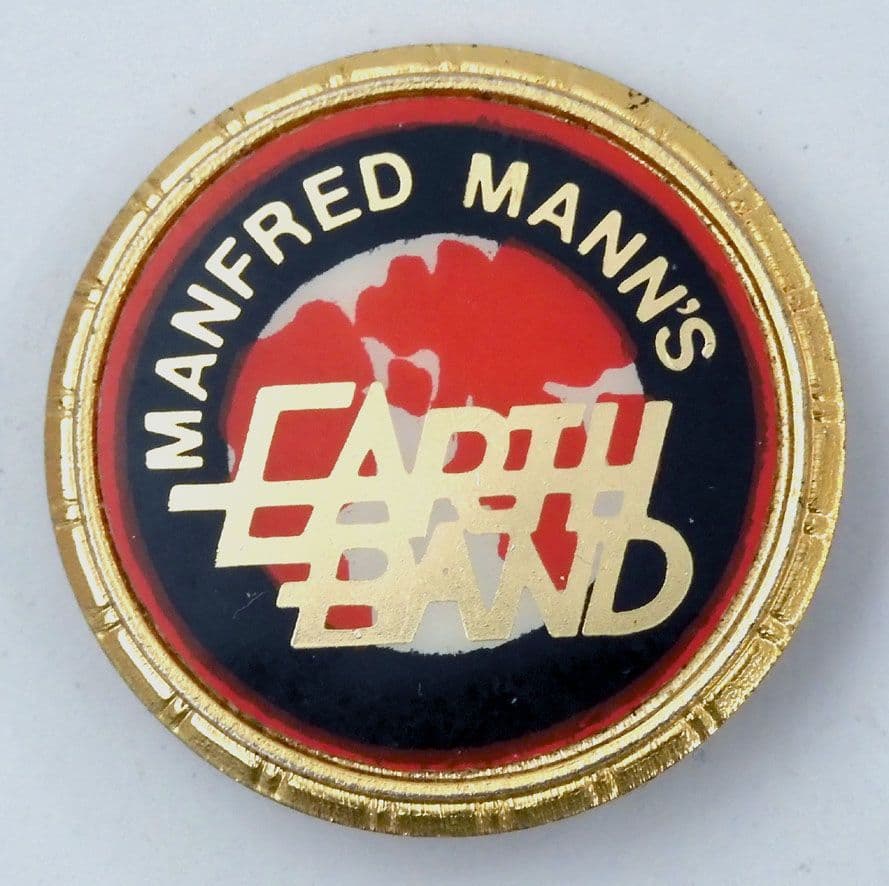 Manfred Mann's Earth Band - Lapel Badge
