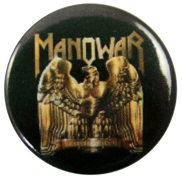 Manowar - 'Battle Hymns MMXI' Button Badge