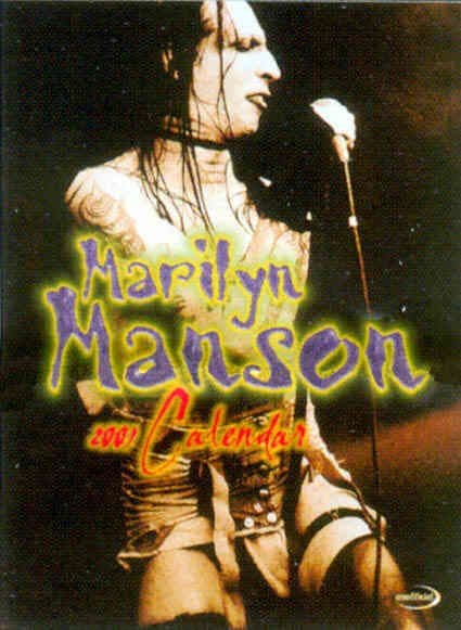 Marilyn Manson - 2001 Calendar
