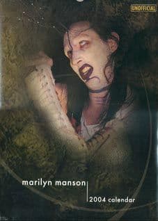 Marilyn Manson - 2004 Calendar