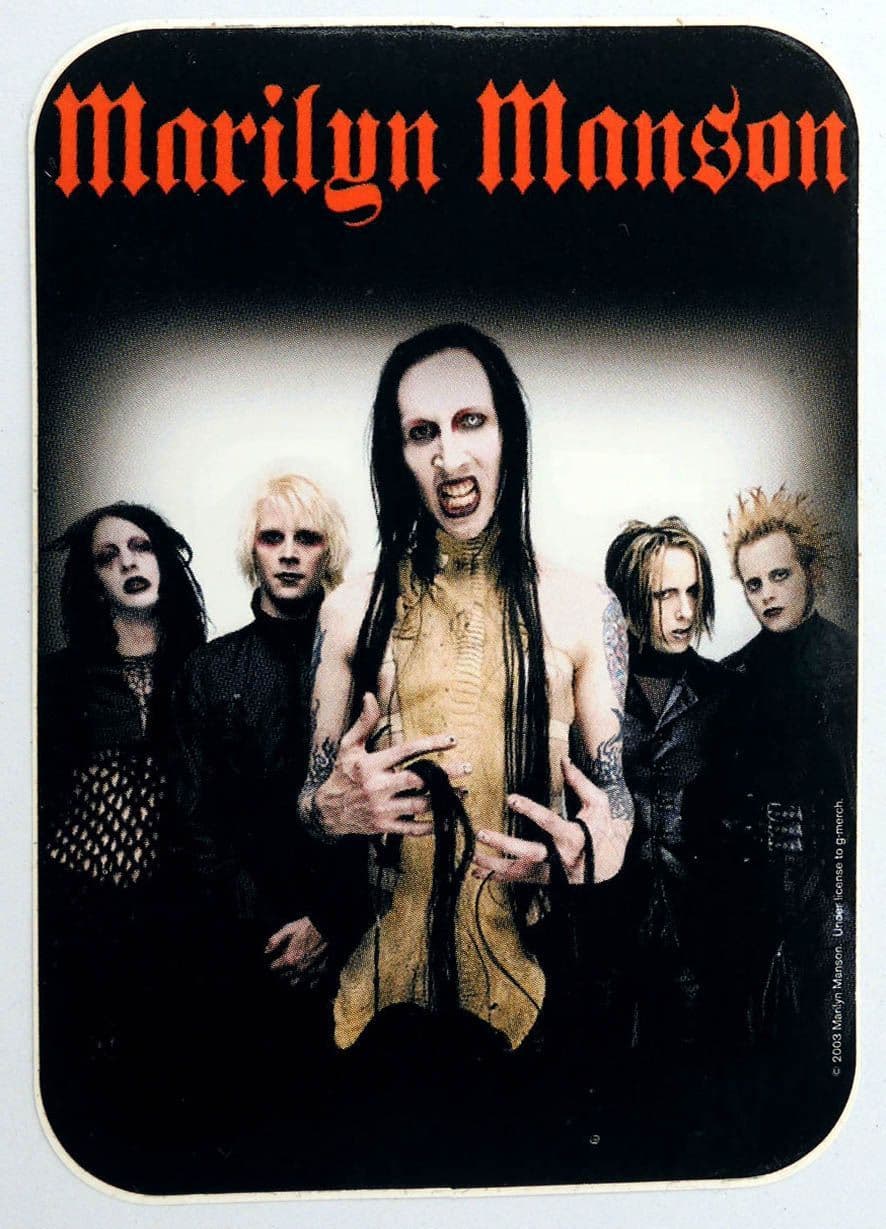 Marilyn Manson - 'Group' Sticker