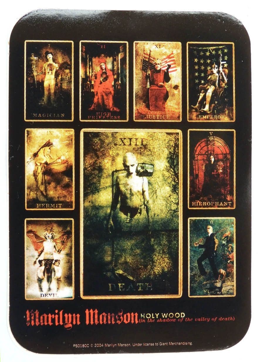Marilyn Manson - 'Holy Wood' Sticker