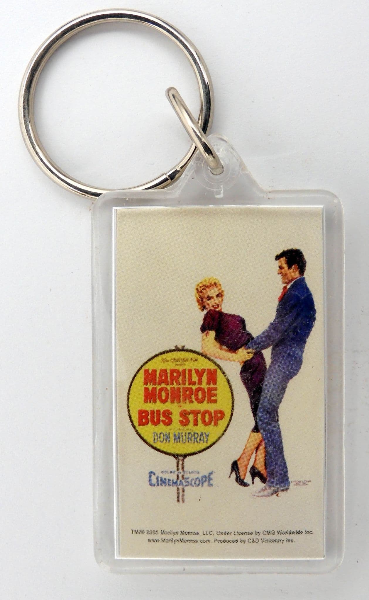 Marilyn Monroe - 'Bus Stop' Keyring