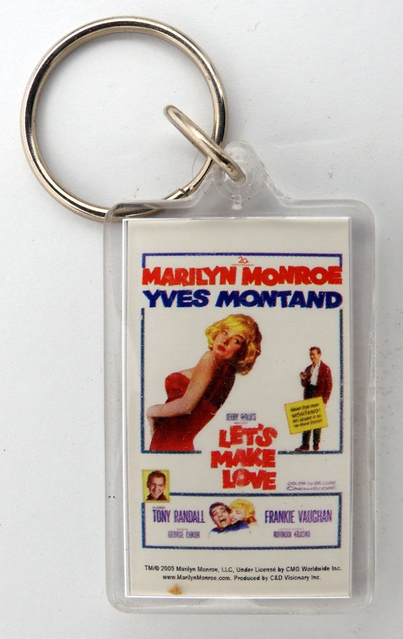 Marilyn Monroe - 'Let's Make Love' Keyring