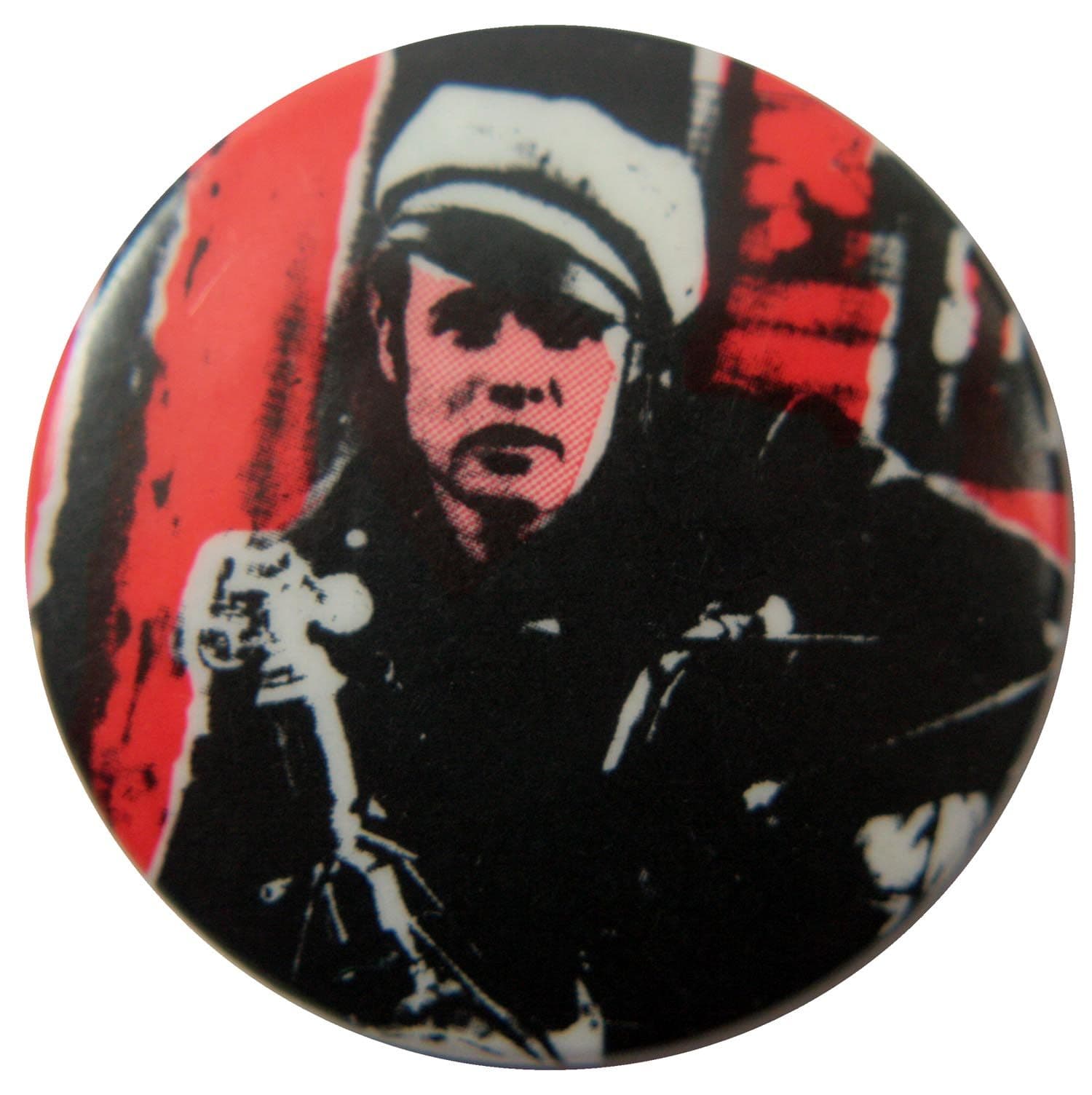Marlon Brando - 'Wild One Red' Button Badge