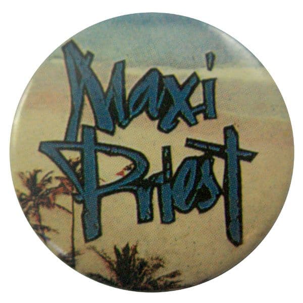 Maxi Priest - 'Logo' Button Badge