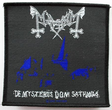 Mayhem - 'De Mysteriis Dom Sathanis' Woven Patch