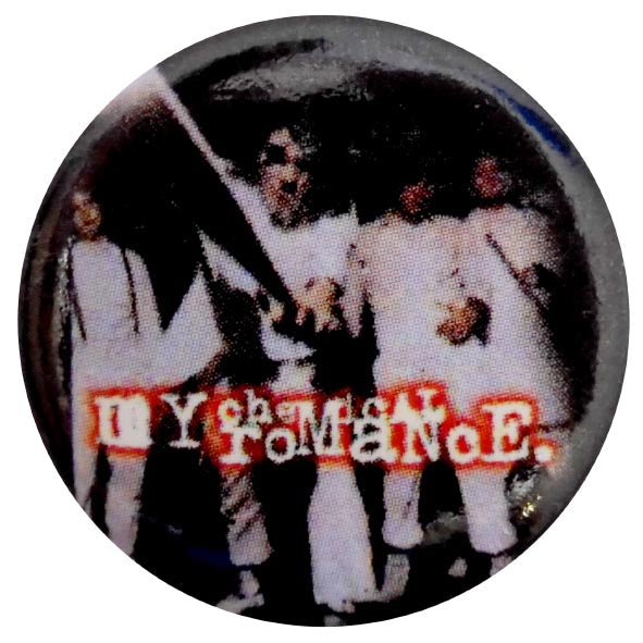 My Chemical Romance - 'Group Wearing White' Button Badge
