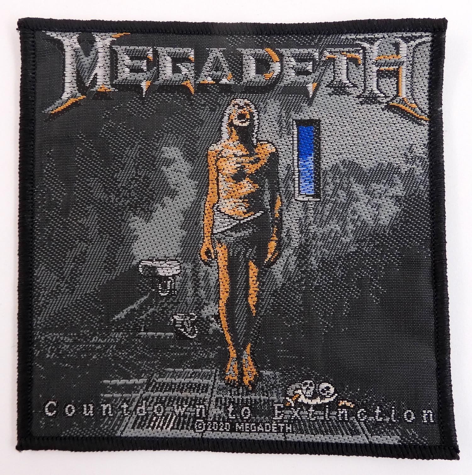 Megadeth - 'Countdown to Extinction' Woven Patch
